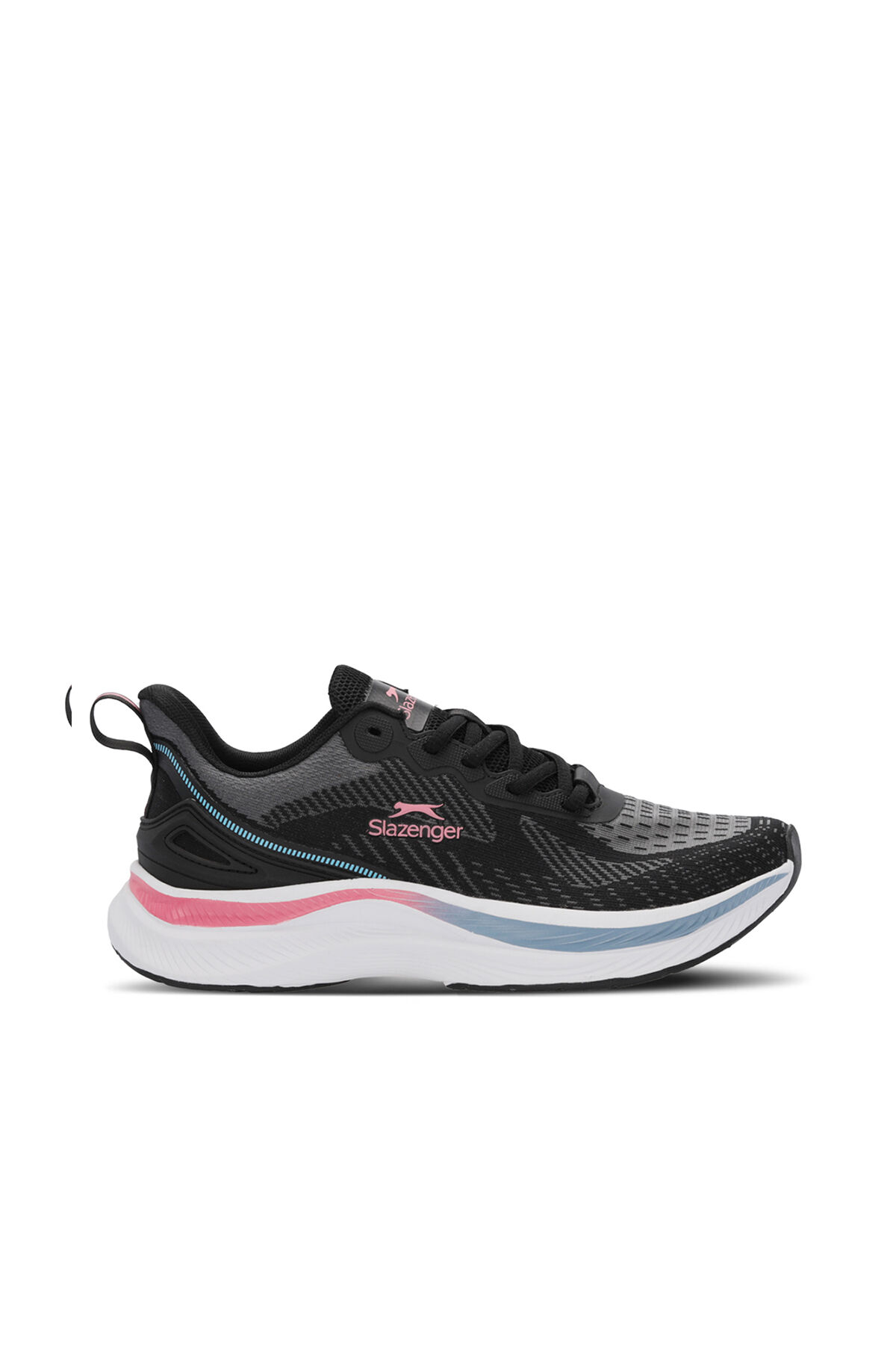 Slazenger WETFORD Kadın  Siyah / Koyu Gri Koşu & Yürüyüş Spor Ayakkabısı