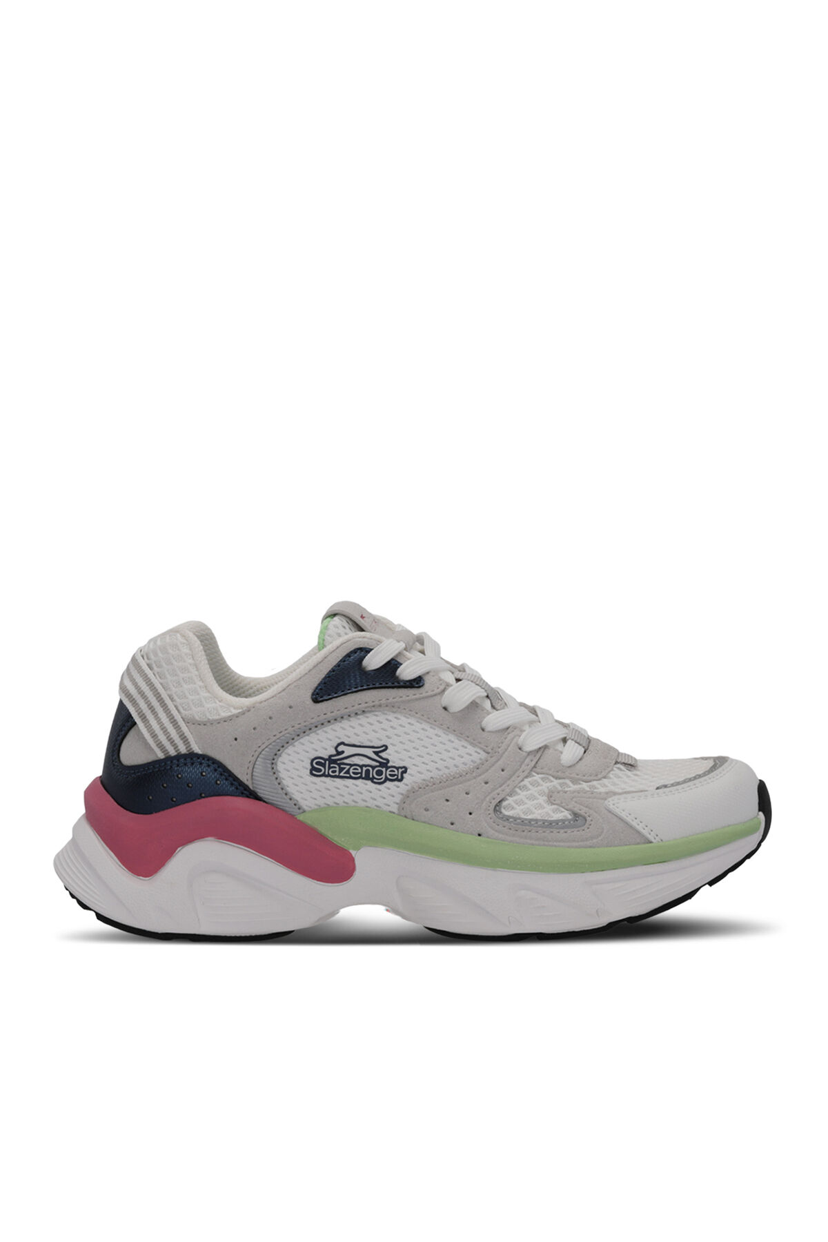 Slazenger WIND Kadın  Beyaz / Lacivert Koşu & Yürüyüş Spor Ayakkabısı
