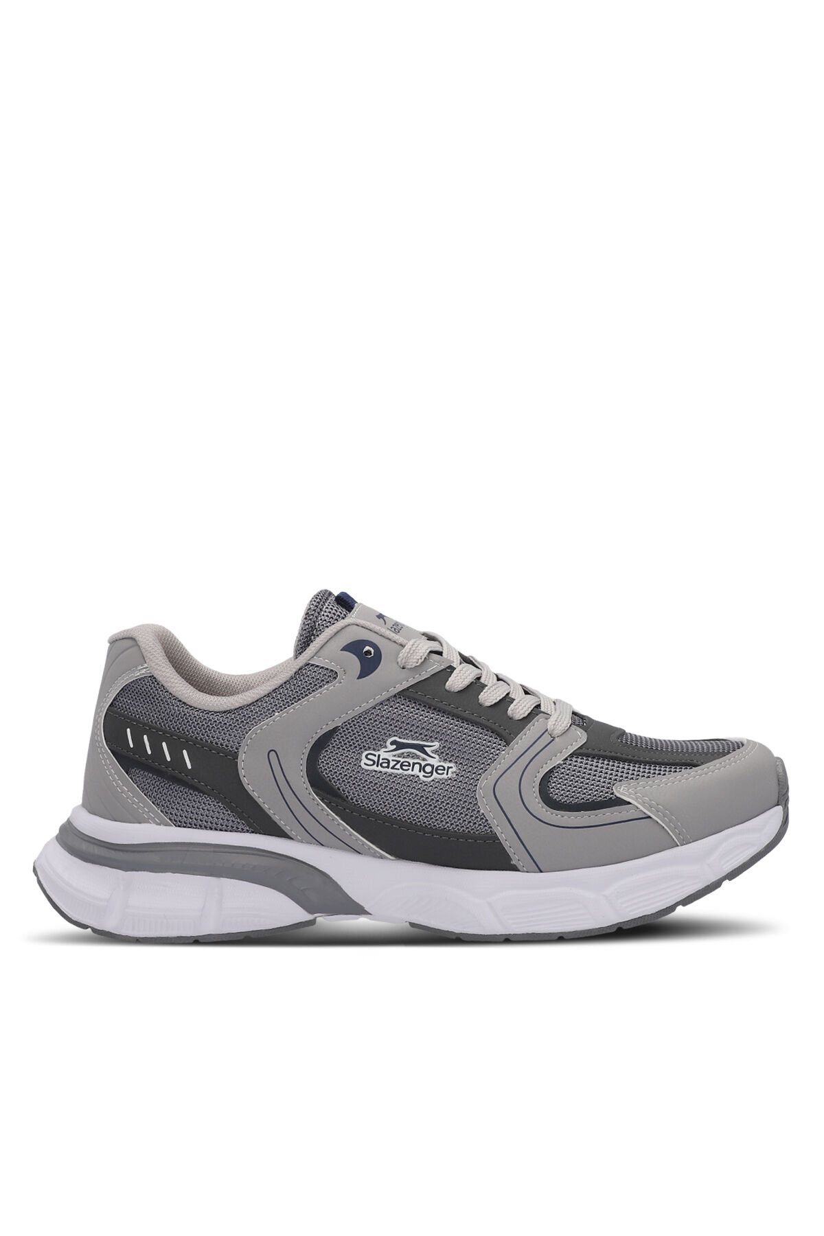 Slazenger ZEX IN Erkek  Koyu Gri Koşu & Yürüyüş Spor Ayakkabısı