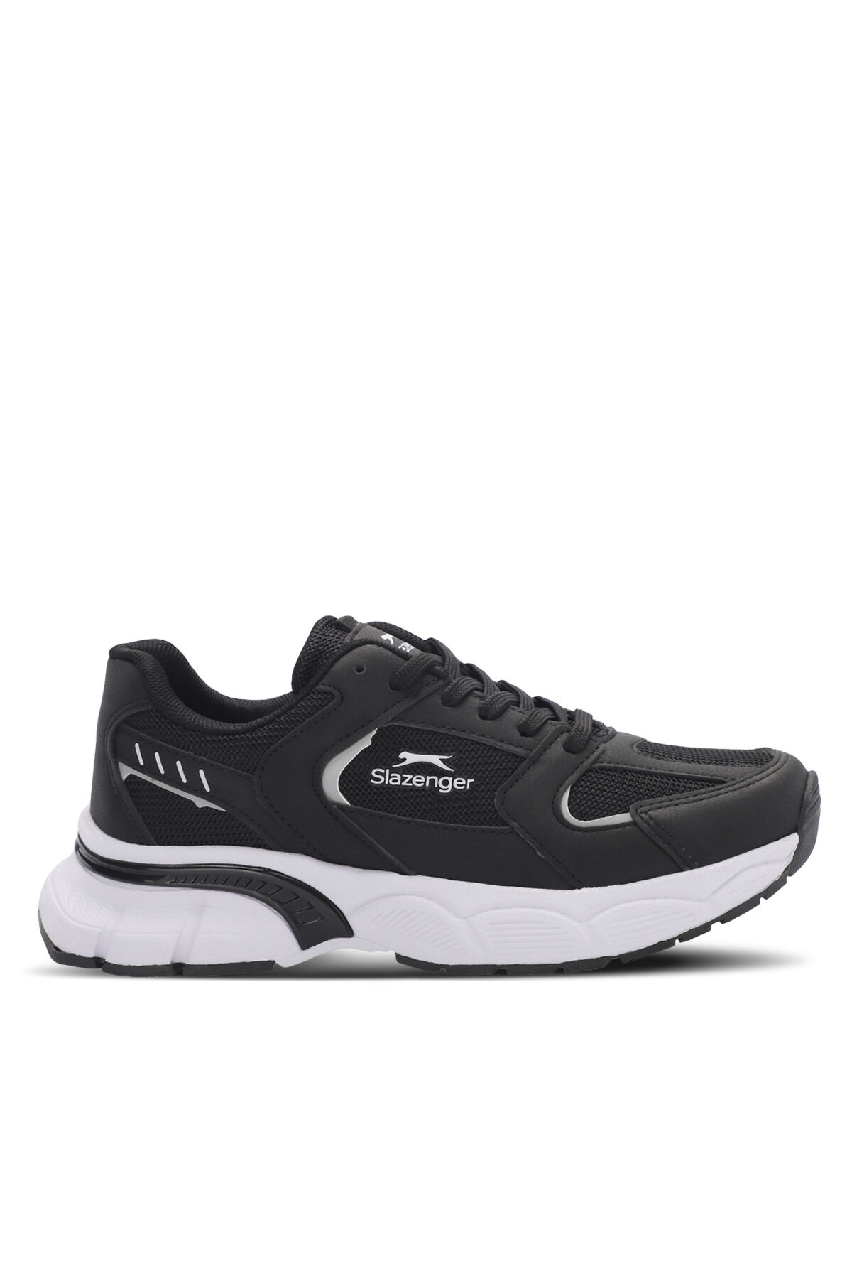 Slazenger ZEX IN Erkek  Siyah / Beyaz Koşu & Yürüyüş Spor Ayakkabısı