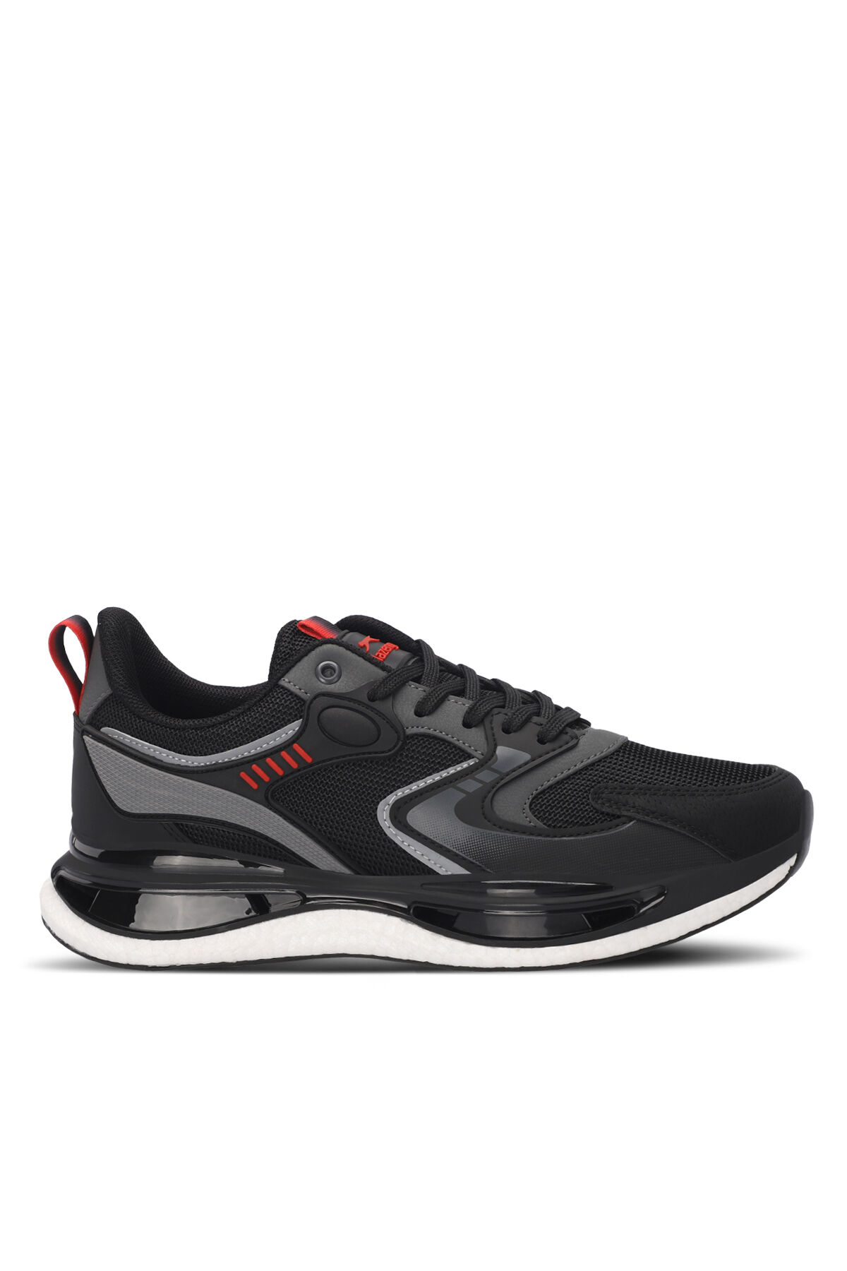 Slazenger ZOWIE Erkek  Siyah / Kırmızı Koşu & Yürüyüş Spor Ayakkabısı