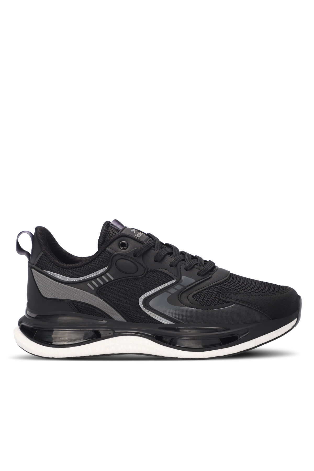 Slazenger ZOWIE Erkek  Siyah / Koyu Gri Koşu & Yürüyüş Spor Ayakkabısı